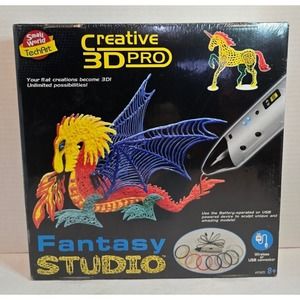 Creative 3D Pro Printing Pen Fantasy Studio New In Box